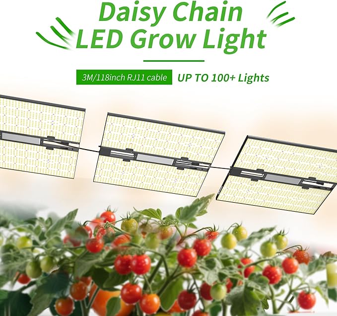 FARMLITE Grow Light for Indoor Plants Quantum Board Grow Light Full Spectrum Led Grow Lights