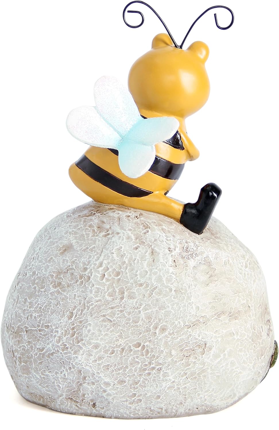 Garden Decor Bee Outdoor Statues Sculpture Bumblebee Figurine for Patio Lawn Porch Yard Backyard