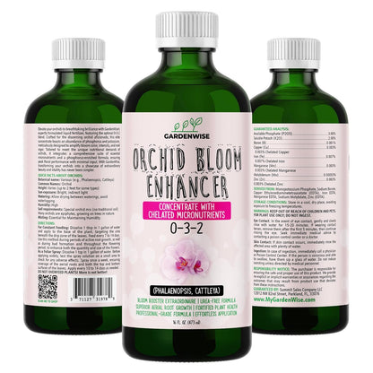 0-3-2 Giant Bloom: Orchid Bloom Enhancer - Orchid Bloom Booster - Orchid Food Fertilizer