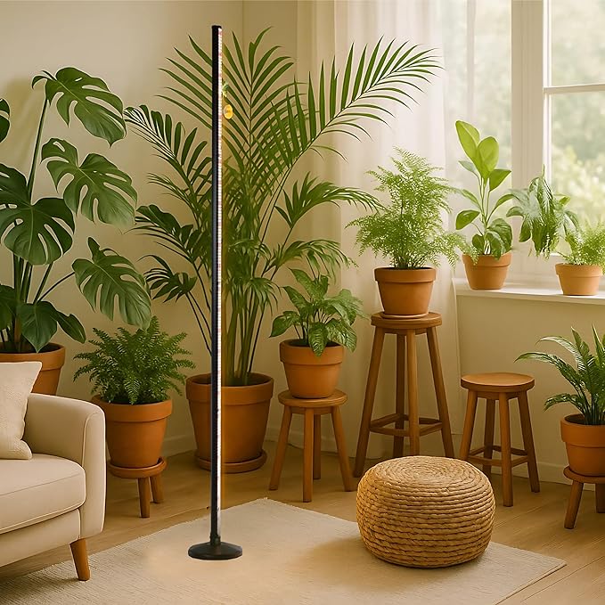 Plant Grow Lights Indoor – 64.5'' Tall Full Spectrum Plant Growing Lamps with 660nm, 3000K & 6000K