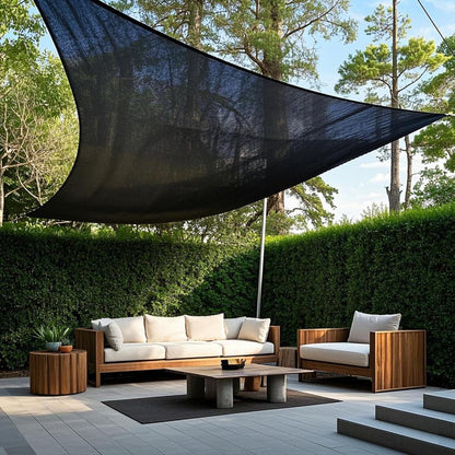 winemana 40% Black Shade Cloth, 3.3 x 10 FT Garden Mesh Tarp for Plants Heat Protection with