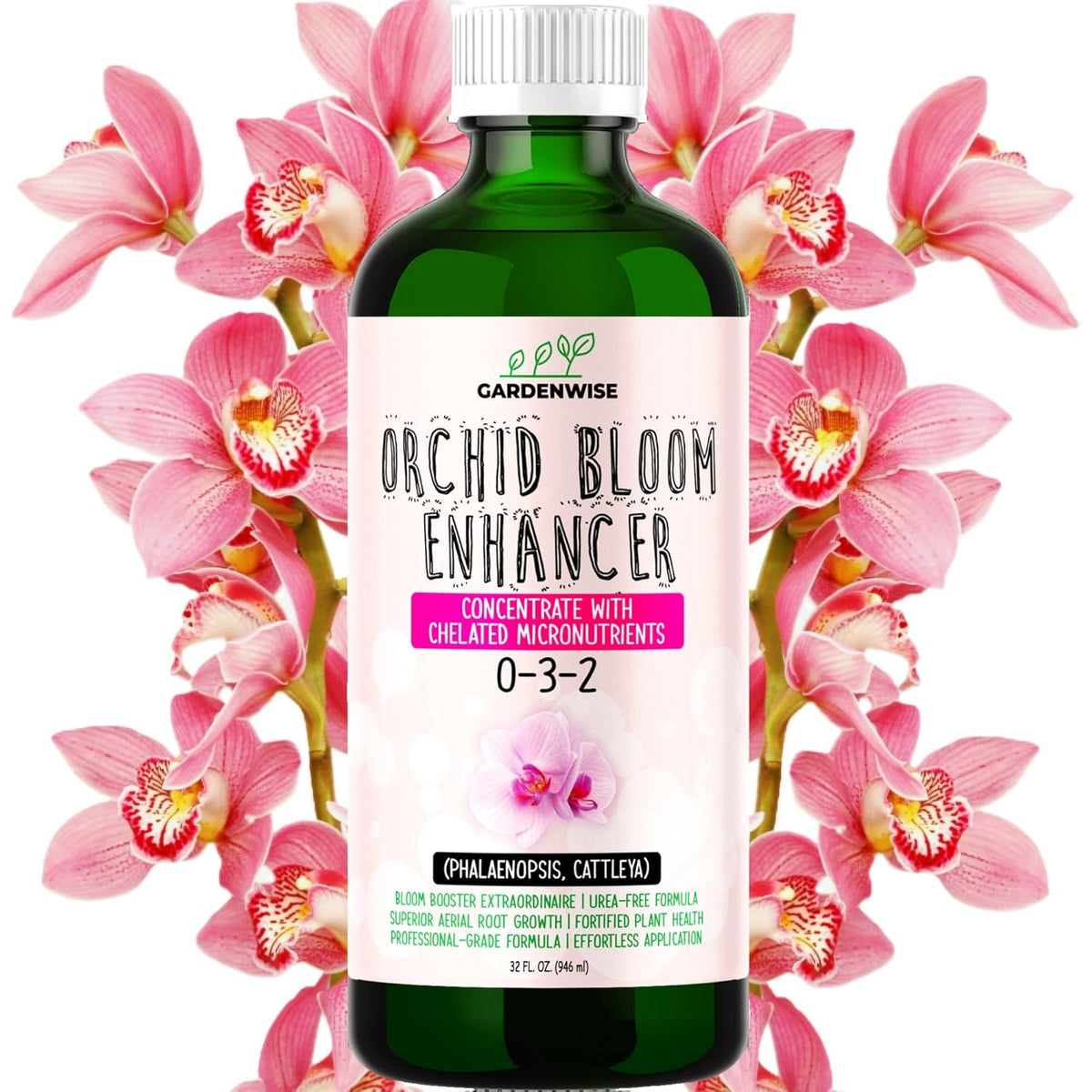0-3-2 Giant Bloom: Orchid Bloom Enhancer - Orchid Bloom Booster Fertilizer - Orchid Food