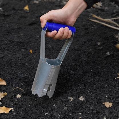 XVBITOR Bulb Planter Tool, Bulb Transplanter with Bend Free