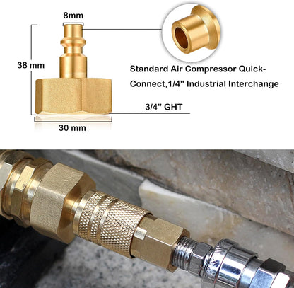 RV vent plug prevent freezing in winter helps drain water from water pipes, suitable for camping