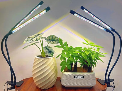 Plant Lights for Indoor Growing,84leds Clip Grow Light, 6500k Grow Lights for Indoor Plants Full
