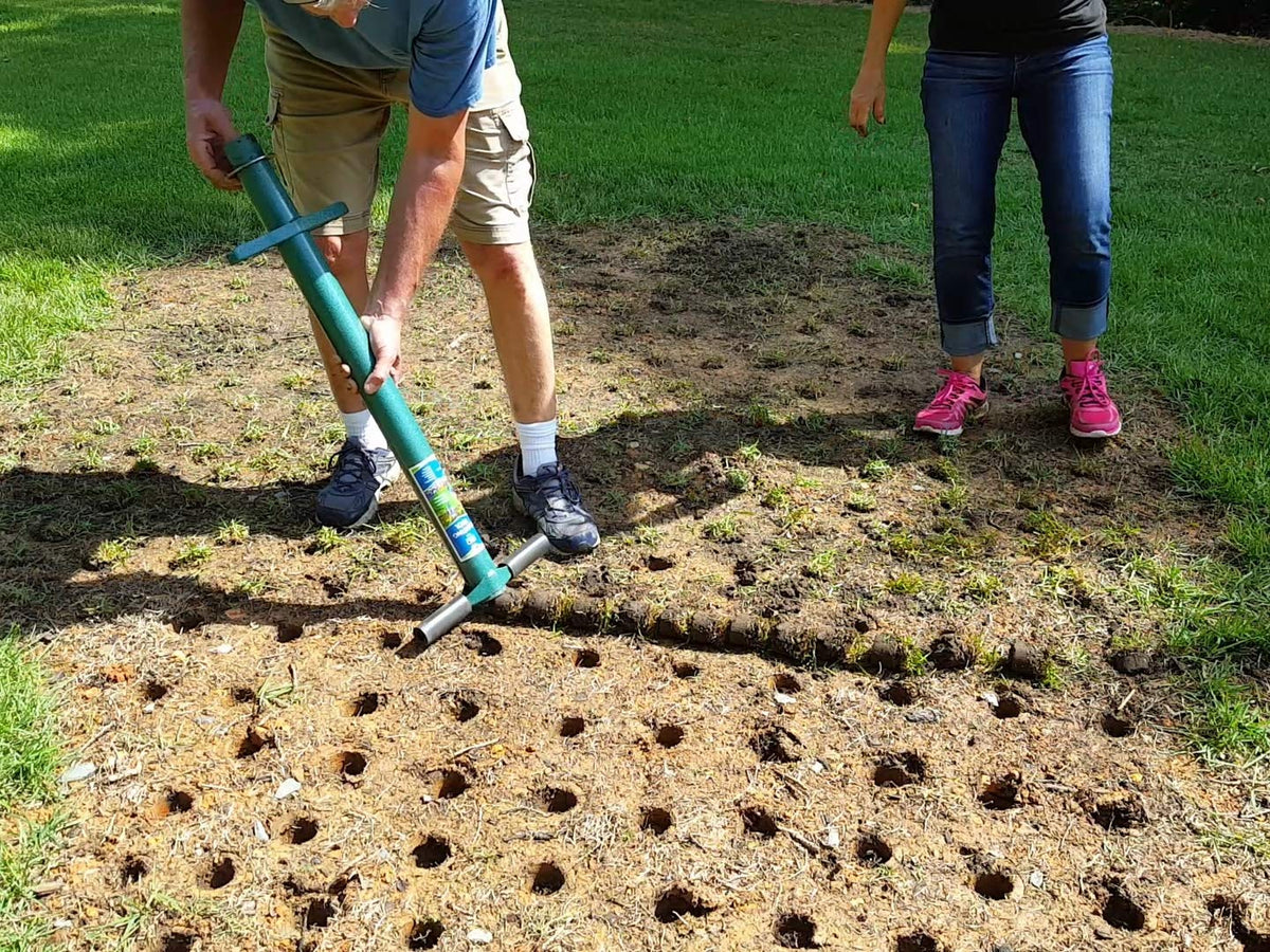 ProPlugger 5-IN-1 Lawn Tool and Garden Tool, Bulb Planter, Weeder, Sod Plugger, Annual Planter
