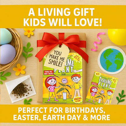 TickleMe Plant Seeds for Indoor Planting (2-Pack) – Interactive Party Favor | Leaves Close When