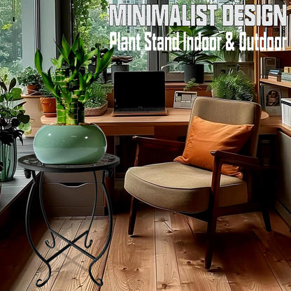 Plant Stand Indoor Outdoor, Metal Plant Stand for Indoor Plants Iron Art Flower Pot Holder Stand