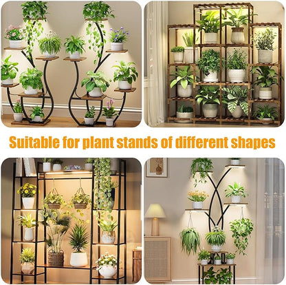 8.6'' LED Plant Growing Light Strips, Full Spectrum 3500K Grow Light for Indoor Plants with 3/9/12H