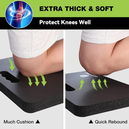 WORKPRO Extra Thick Kneeling Pad, Soft Foam Cushioning for Knee, Large Foam Kneeler Mat for
