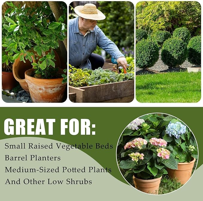 8 Pcs Plant Covers Frost Protection Bag 39.3" x 19.6" Winter Reusable Plants Jacket with Drawstring