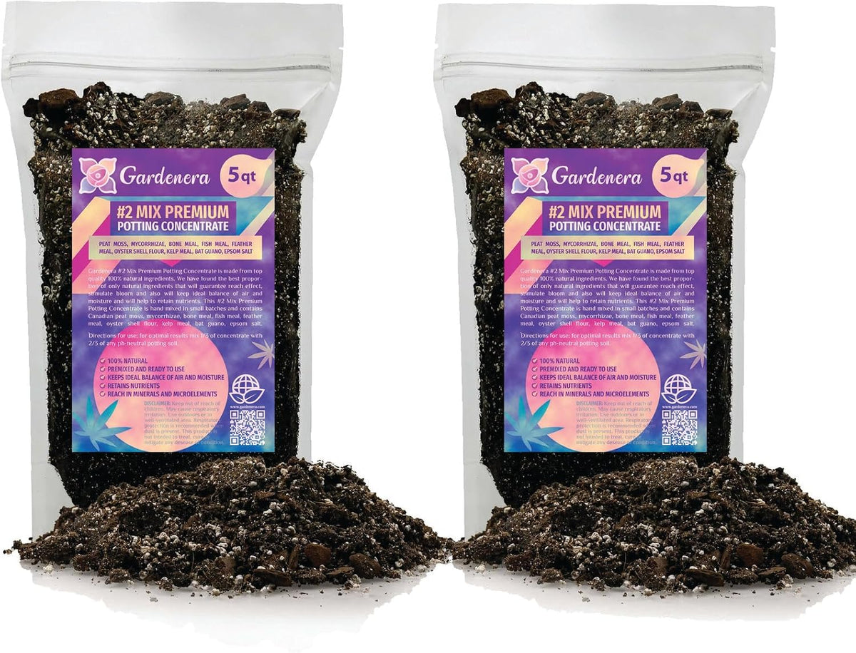 Gardenera Organic Photoperiod Plants Potting Soil Mix - Perfect Balance of Nutrients, Drainage, and