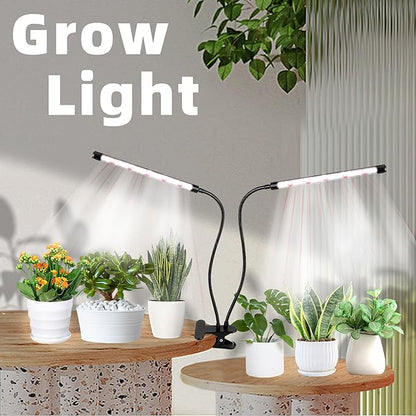 Grow Light 6500K Full Spectrum Plant Grow Lights 84 LED Plant Light with Clip Grow Lamp for Indoor