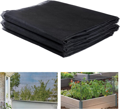 Stronger Garden Mesh Netting - 10 x 12 ft PPT Nano Bird Net Barrier, Mosquito Netting Screen for