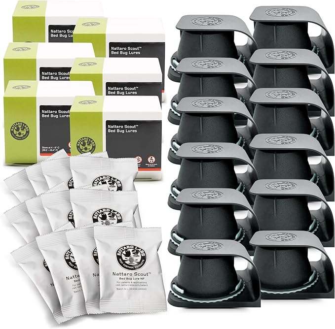 Scout Bed Bug Detection Trap – Non-Toxic Early Monitoring Solution with Patented Pheromone