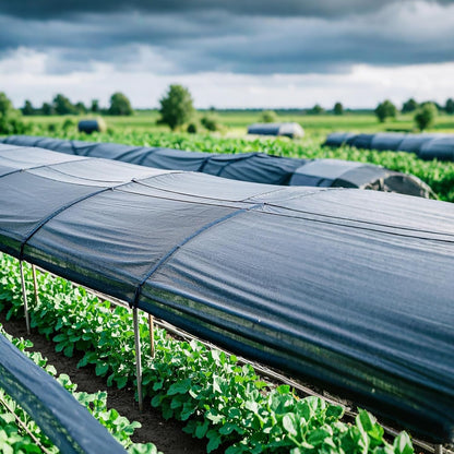 winemana Black Shade Cloth 30x30 FT– 40% Sun Shade Mesh Tarp for Greenhouse, Garden, Patio, Dog