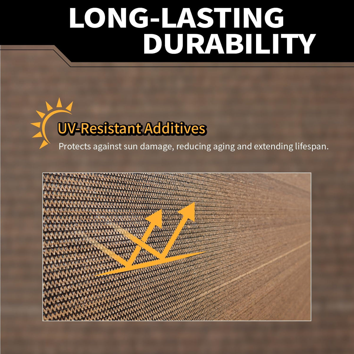 4x40Ft Garden Privacy Fence Screen, 180GSM Heavy Duty 90% Blockage Windbreak Mesh Tarp with