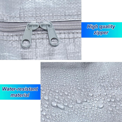 4 Pcs 66 Gallon Large Moving Bags with Zipper and Handles Foldable Storage Duffle Bags Heavy Duty