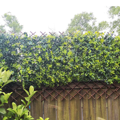 Expandable Garden Trellis Plant Support Willow Lattice Fence Panel for Climbing Plants Vine Ivy