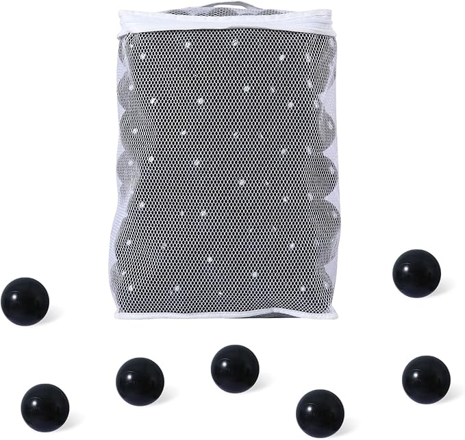 Ball Pit Balls for Kids, Plastic Refill 2.2 Inch Balls, 100 Pack, Bright Colors, Phthalate and BPA
