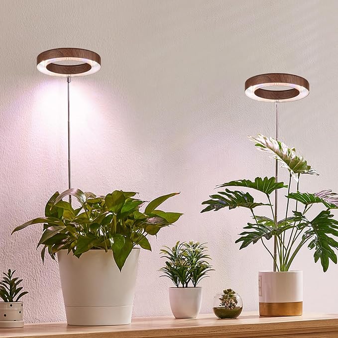 yadoker Plant Grow Light, LED Growing Light Full Spectrum for Indoor Plants,Height Adjustable