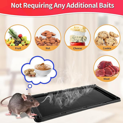 LULUCATCH Sticky Mouse Trap, 20 Pack Large Glue Traps, Pre-Baited Heavy Duty Non-Toxic Bulk Glue