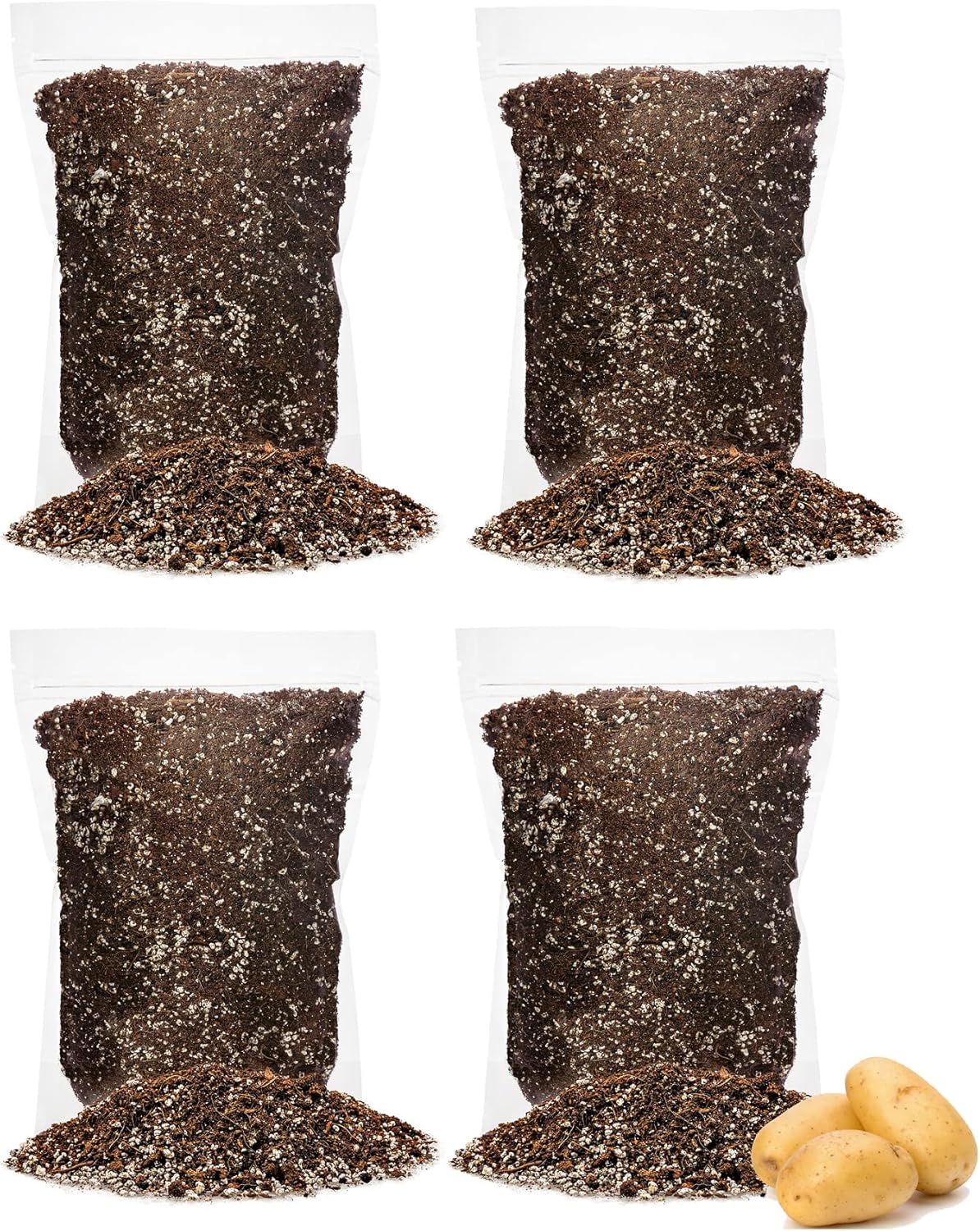 GARDENERA Premium Organic Potting Soil - 20 Quart - The Ideal Growing Medium for Delicious and