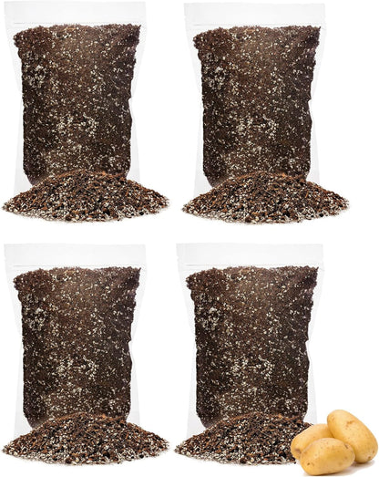 GARDENERA Premium Organic Potting Soil - 20 Quart - The Ideal Growing Medium for Delicious and