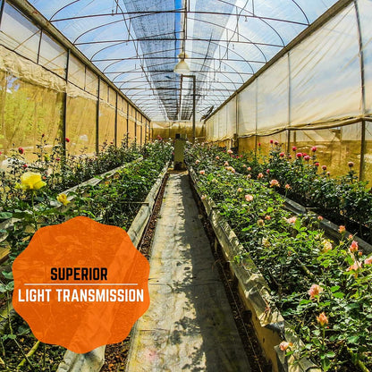 Farm Plastic Supply - Clear Greenhouse Plastic Sheeting - Ultra Durable - 8 mil - (50' x 60') - 4