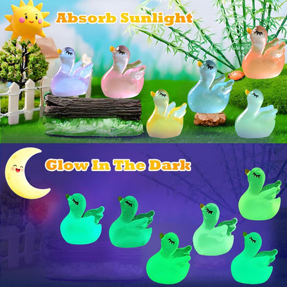 Mini Resin Animals 100 Pcs to Hide Tiny Resin Animals Bulk for Miniature Fairy Garden Accessories
