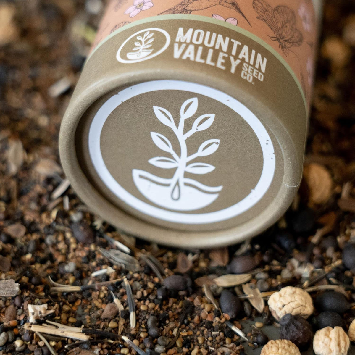 Wildflower Seeds Shaker - Hummingbird and Butterfly Mix - 100,000+ Wild Flower Seeds - in Beautiful