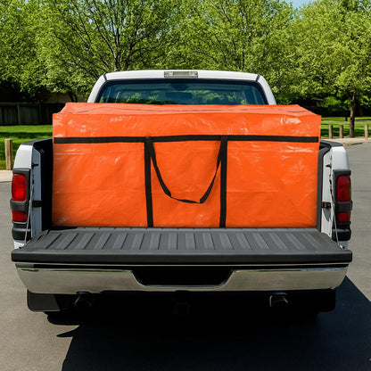 4 Pcs 176 Gallon Large Moving Bags with Zipper and Handles Foldable Storage Duffle Bags Heavy Duty
