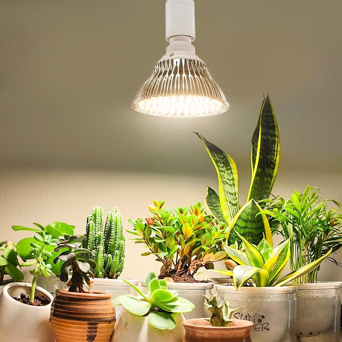Bstrip LED Hanging Grow Light, Grow Light Bulb for Indoor Plants, 25W Full Spectrum Hanging Grow