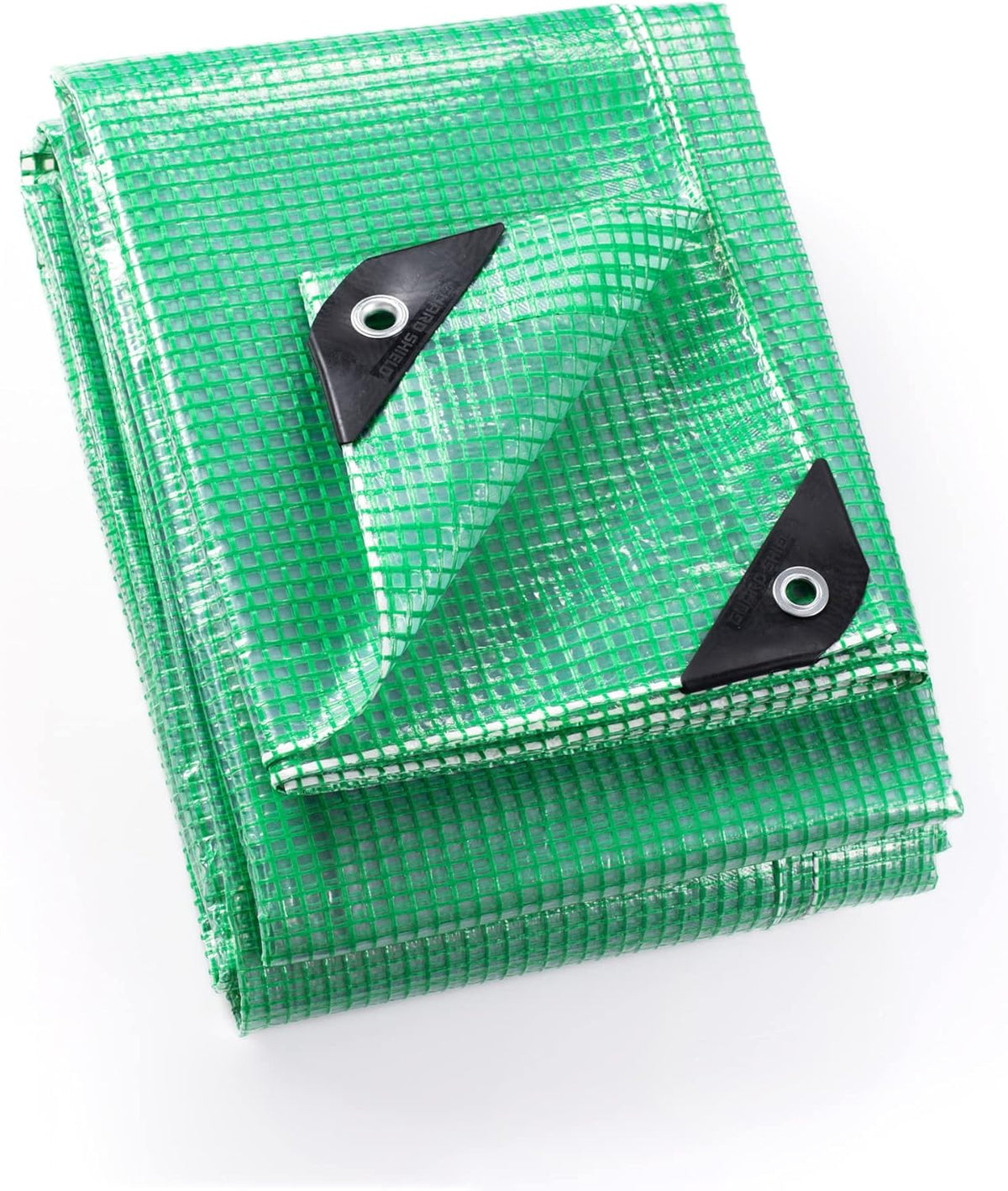 GUARD SHIELD Clear Green Tarp Heavy Duty 20x40 Feet Waterproof for Greenhouse Outdoor Garden Poly