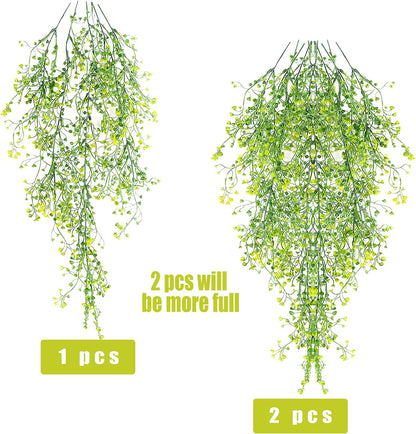RECUTMS Artificial Plants Fake Hanging Plants for Outside Ivy Plant for Outdoor UV Resistant for
