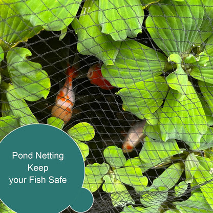 Bird Netting for Garden, 7.5 x 98 FT Heavy Duty Anti Bird Netting Mesh with Ties and Landscape