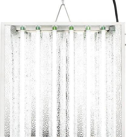 4Ft X 18In 6Lamps 300W T5 Fluorescent Grow Lights with 6500K Grow Lamps and 30000 Lumens & High