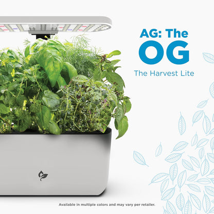 AeroGarden Harvest Lite, Indoor Garden Hydroponic System with LED Grow Light, Holds up to 6
