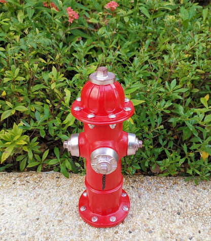 Fire Hydrant Garden Statue for Dogs to Pee On,Puppy Pee Post Training Tool Resin Statue,Indoor
