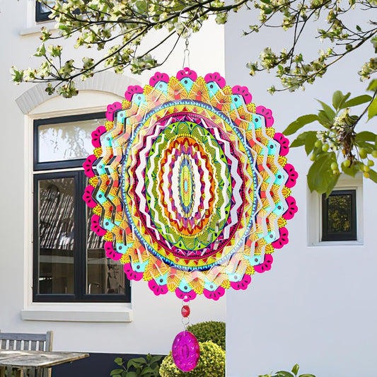 Wind Spinner, Hanging Wind Sculptures,Wind Spinners for Yard and Garden Decor,Yard Decorations