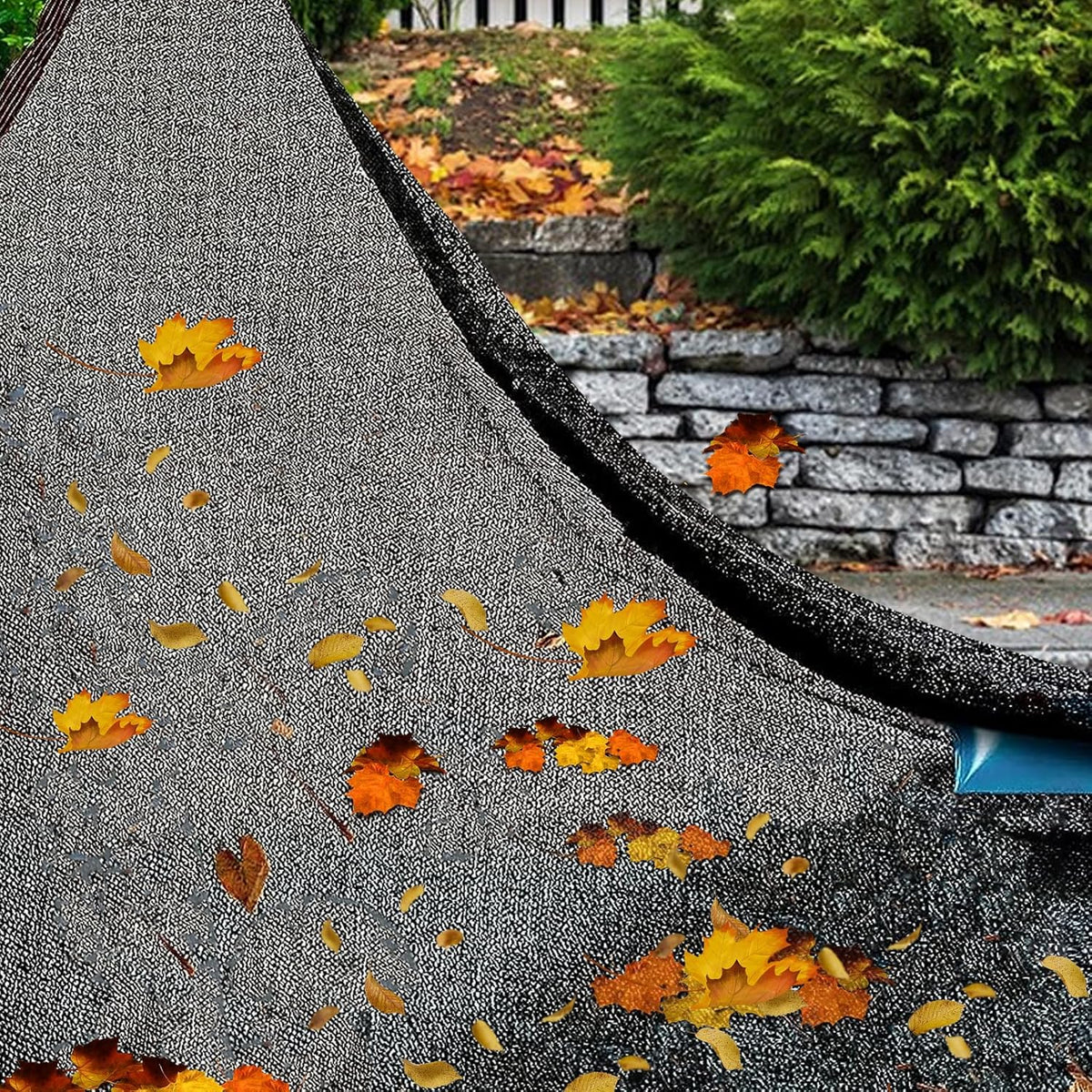 16 x 26FT Pool Leaf Net Cover- Thicken Rectangle Leaf Netting for Inground and Above Ground