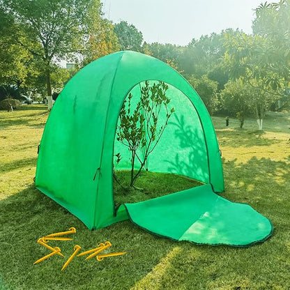 59″*59″*60″ Winter Plant Warm Covers - Raised Bed Cover, Garden Row Accelerator, Warm Tent Freeze