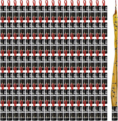 Qualirey 160 Pack Fly Strips Sticky Fly Trap Indoor Outdoor Hanging Ribbon Tape Paper Flying Insect