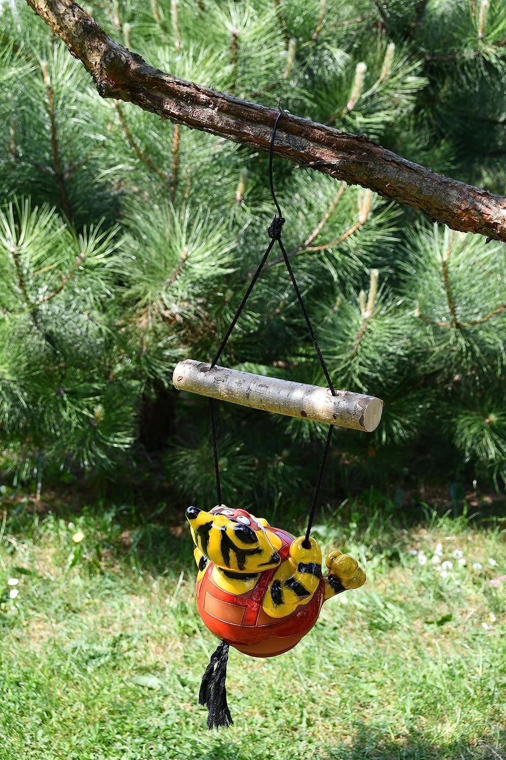 Ceramic Garden Decor - Cat Lawn Stake - Outdoor Statue - Perfect, Unique Gifts for Gardeners Woman