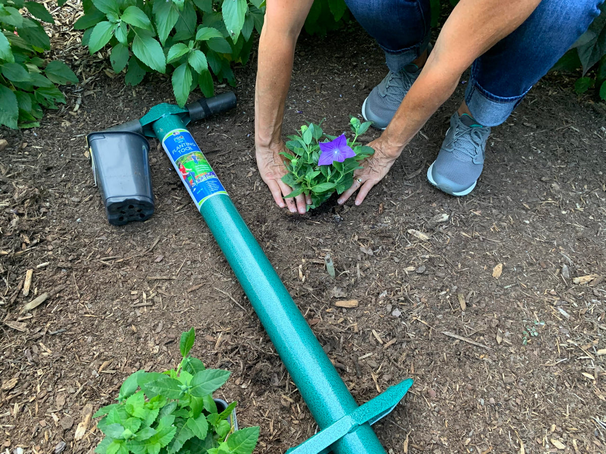 ProPlugger 5-IN-1 Lawn Tool and Garden Tool, Bulb Planter, Weeder, Sod Plugger, Annual Planter