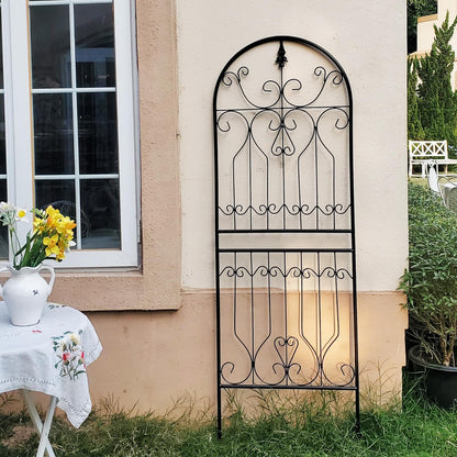 SCENDOR Trellis for Climbing Plants 70.8" H x 24.5" W Metal Premium Quality Material Rust-Resistant