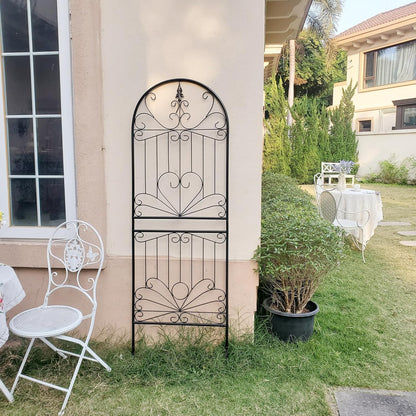 SCENDOR Trellis for Vines and Climbing Plants Outdoor, 70.8" H x 24.5" W Iron Wire Lattices Grid