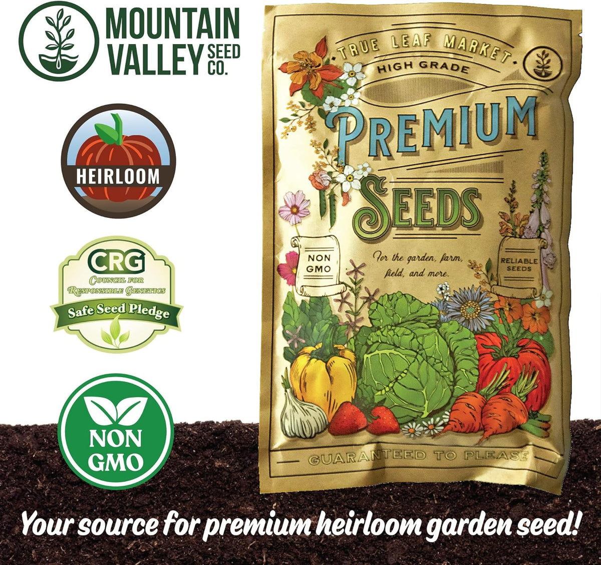 Wildflower Seeds Bulk - Meadow Wildflower Seed Mix, 5 Lbs Bulk, Annual & Perennial Wildflowers
