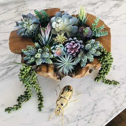 Artificial Succulents - 15 Pack - Premium Unpotted Succulent Plants Artificial - Realistic Textured