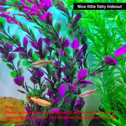 20.47 Inch Tall Aquarium Plants – Large Lifelike Artificial Fish Tank Decorations, 2 Pcs Fish Tank